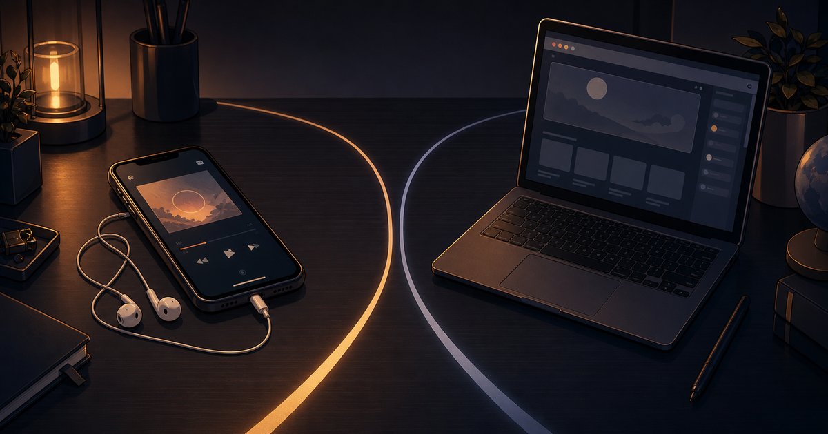 iPhoneで同人音声を聴くなら、まず現状を分ける